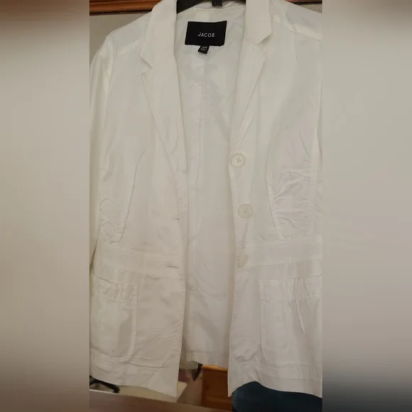 White blazer jacket - Picture 2 of 11